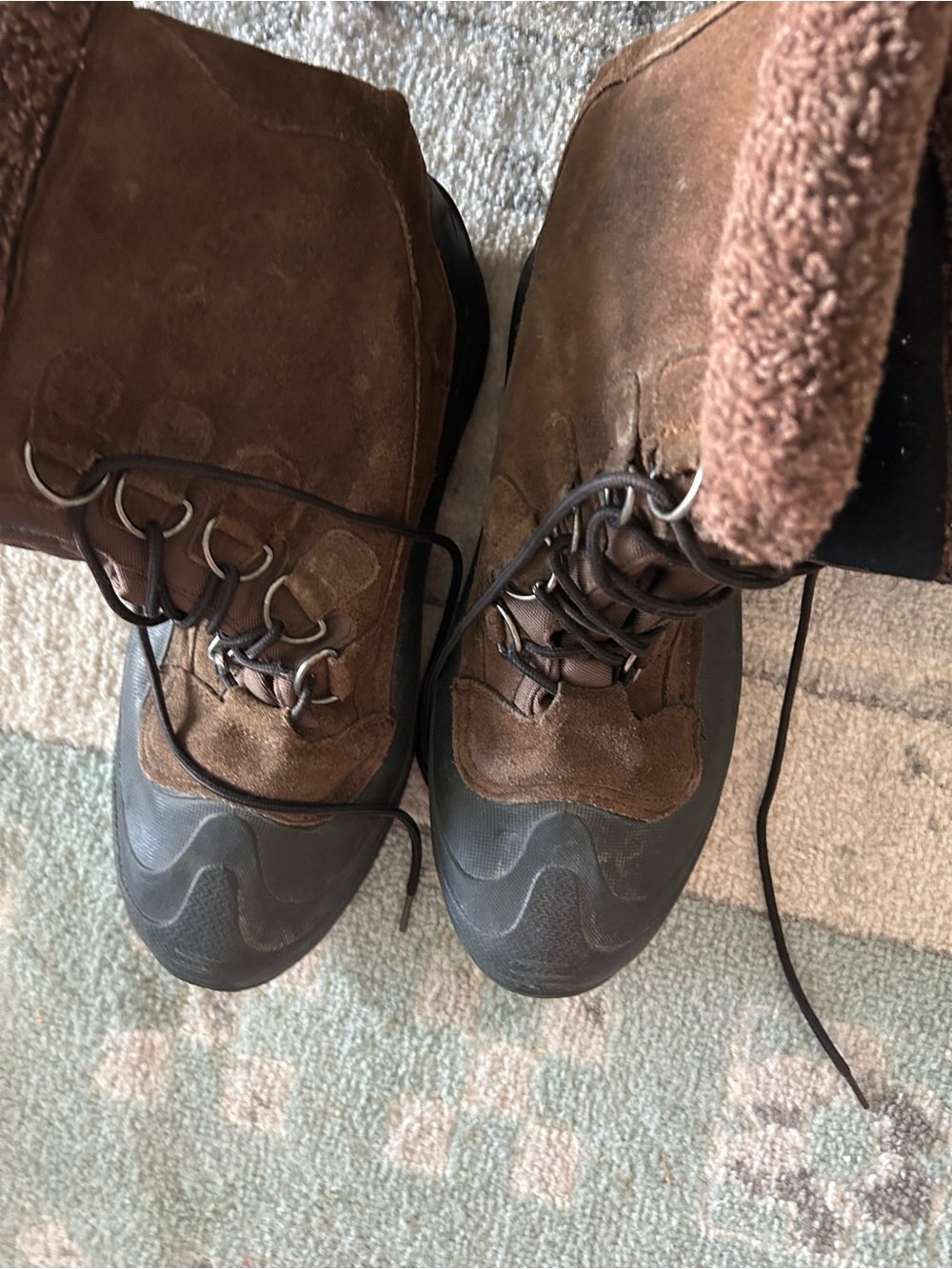 Itasca Men's Brown Waterproof Winter Boots